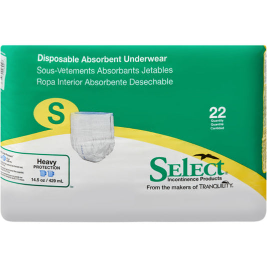 Disposable Absorbent Underwear, Small