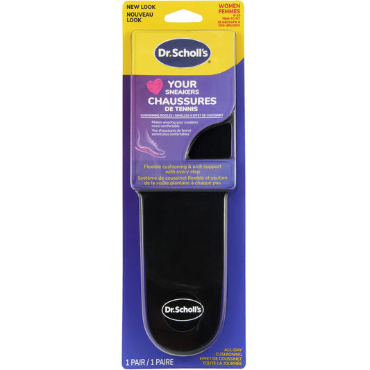 Dr. Scholl's® Stylish Step® Soft Cushioning Insoles for Casual & Fashion Sneakers, Women's, Sizes 6-10