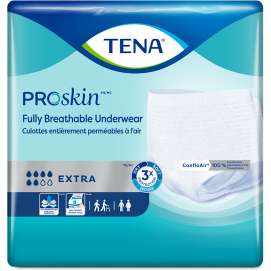 Protective Incontinence Underwear, Extra Absorbency, Large