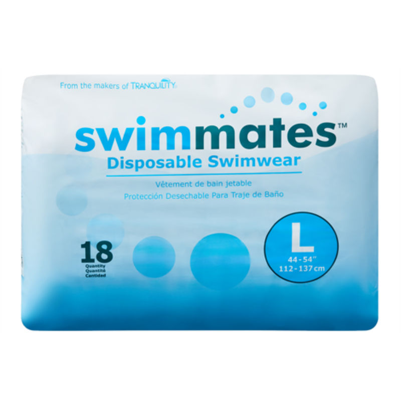 Swimmates Disposable Swimwear, Large