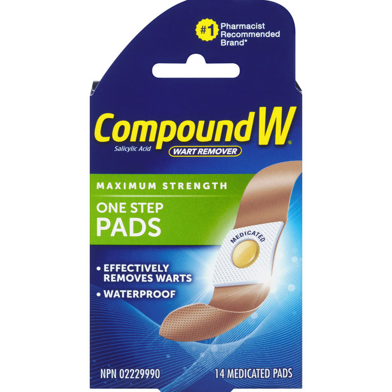 Compound W Maximum Strength One Step Pads