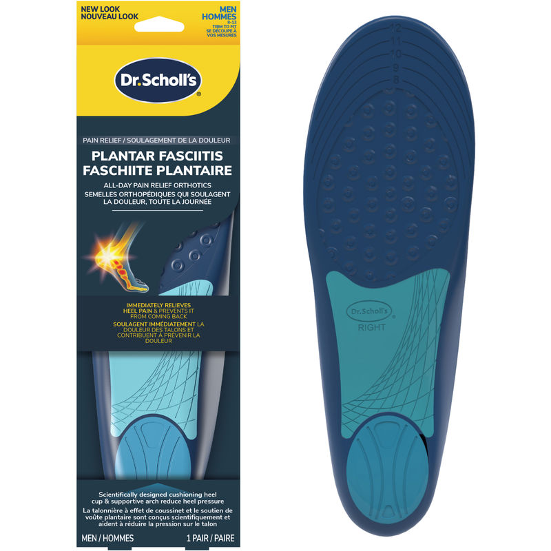 Dr. Scholl’s® Pain Relief Orthotics For Plantar Fasciitis, Men's, Sizes 8-13