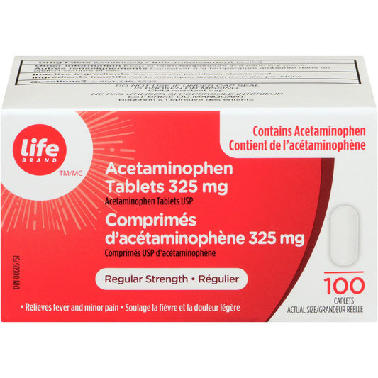 LB ACET 325MG Caplets