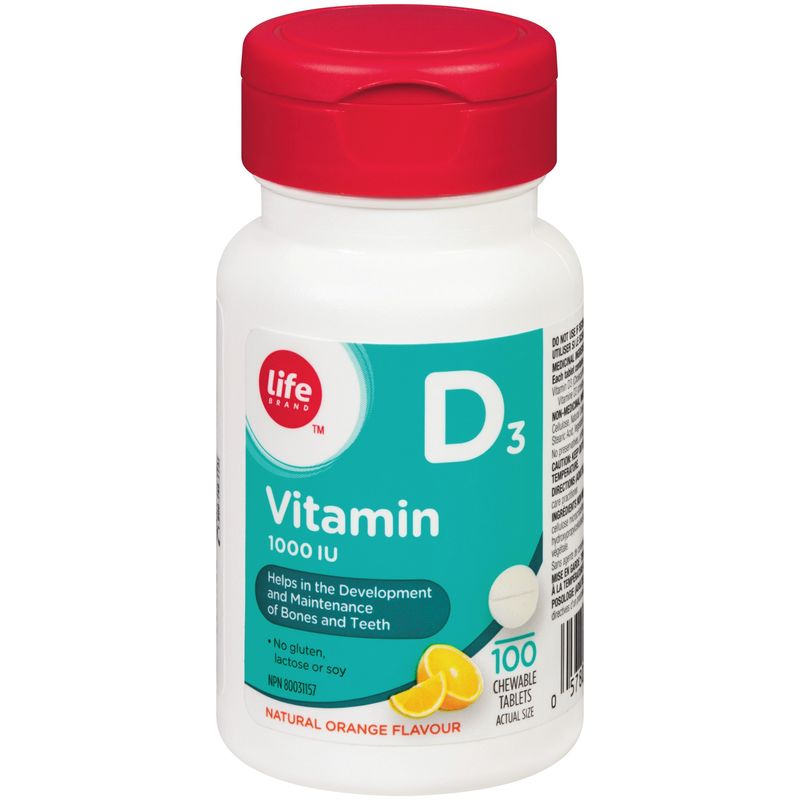 Vitamin D3 1000  IU