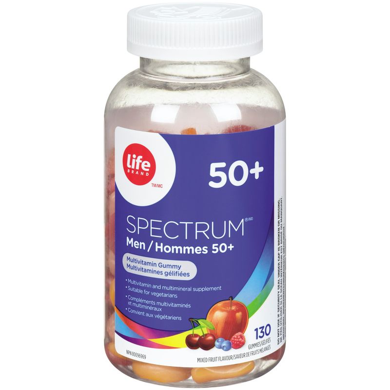 Spectrum Multivitamin Gummy for Men 50+