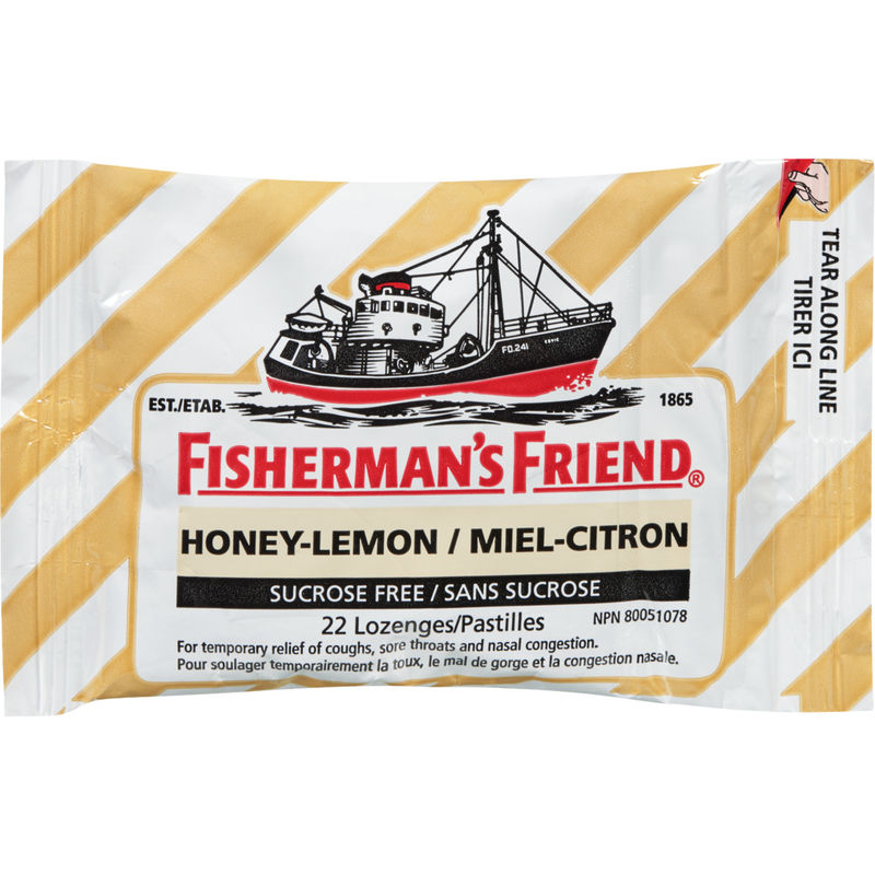 Fisherman's Friend Honey-Lemon Sugar Free Lozenges