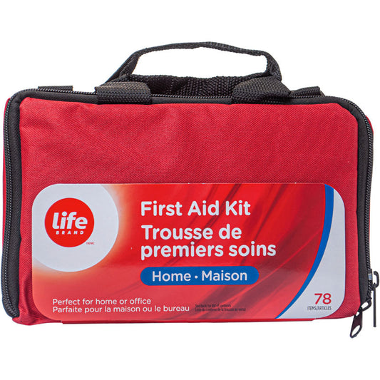 Home first aid kit 78 items