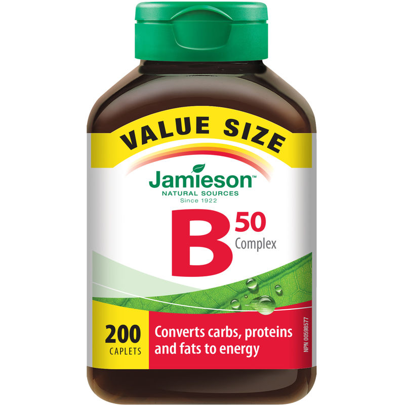 B Complex Caplets, 50 mg Value Pack