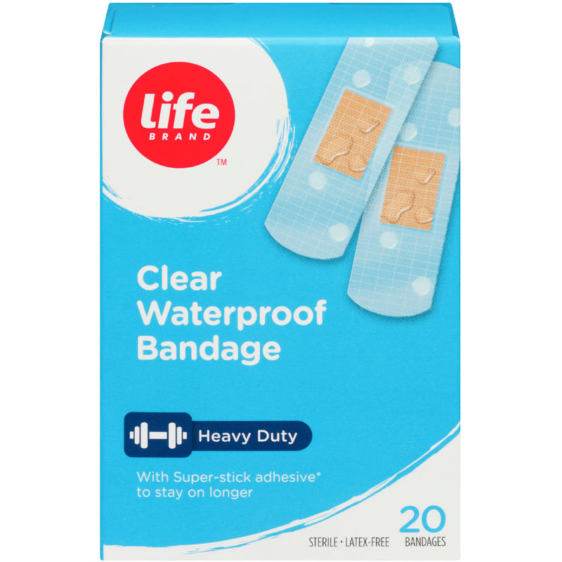 Clear Waterproof Bandage, Heavy Duty