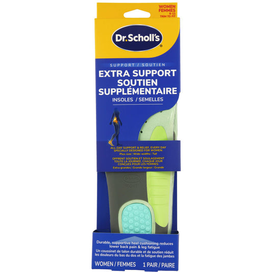 Dr. Scholl’s® Pain Relief Extra Support Orthotics, Women's, Sizes 6-11