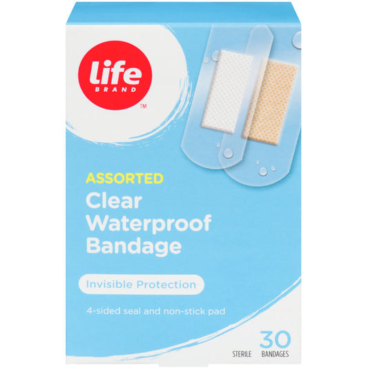 Lb Clear Waterproof Bandages