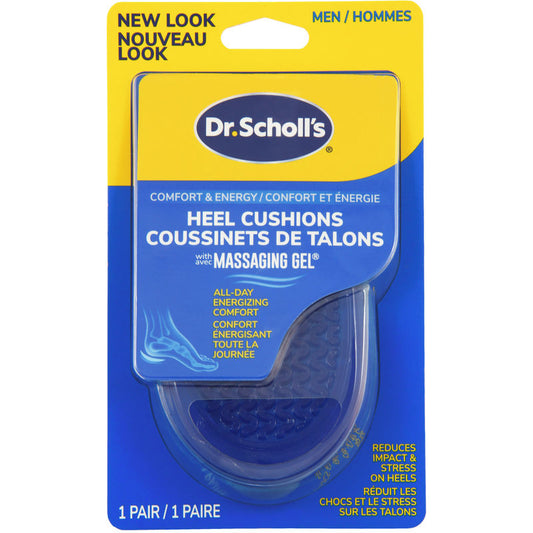 Dr. Scholl’s® Comfort Heel Cushions with Massaging Gel Advanced, Men's, Sizes 8-13