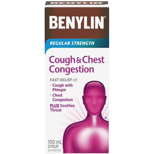 Regular Stregnth Cough & Chest Congestion Relief Syrup