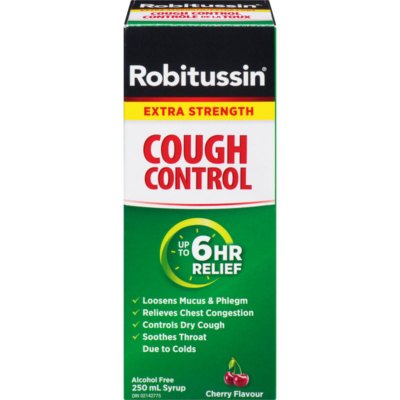 Robitussin Extra Strength Cough Control Liquid 250 ml