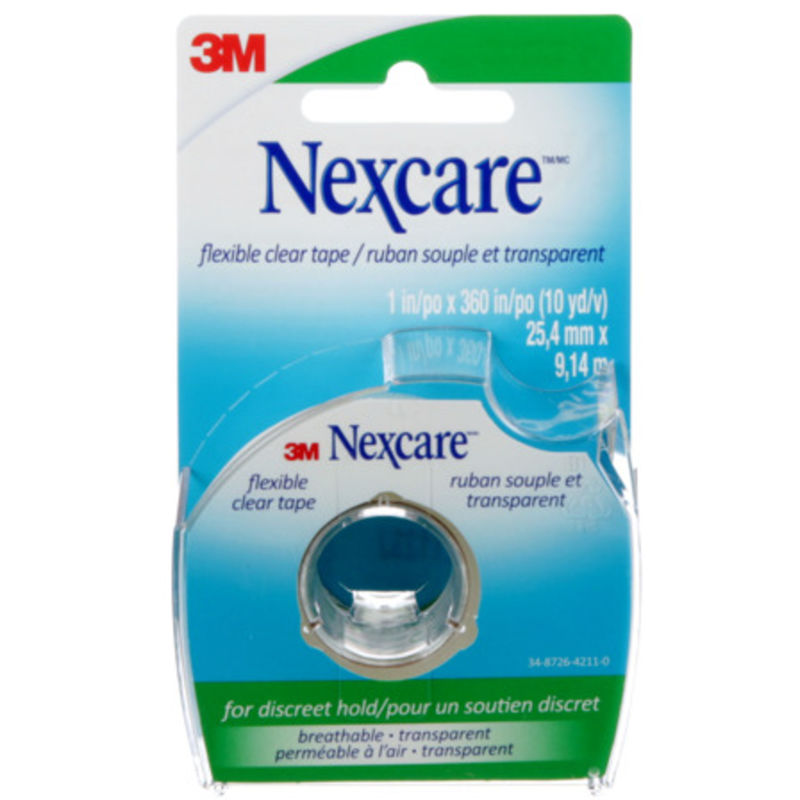 Nexcare™ Flexible Clear First Aid Tape Dispenser 778-CA