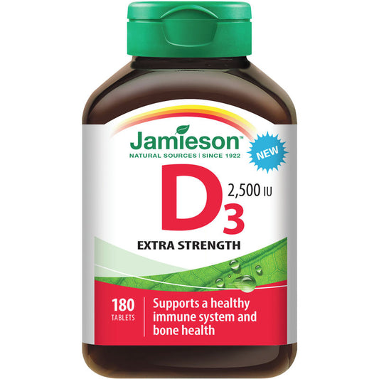 Jamieson Vitamin D3 2,500IU