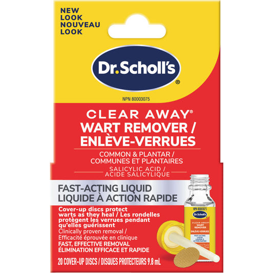 Dr. Scholl’s® Clear Away® Wart Remover Fast Acting Liquid