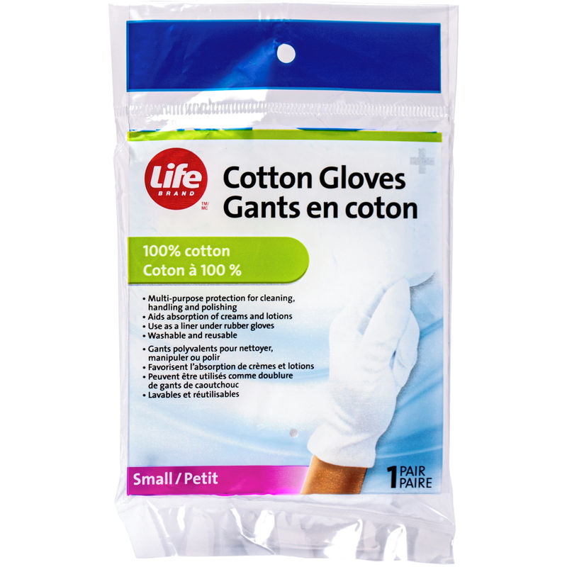 Cotton gloves - small