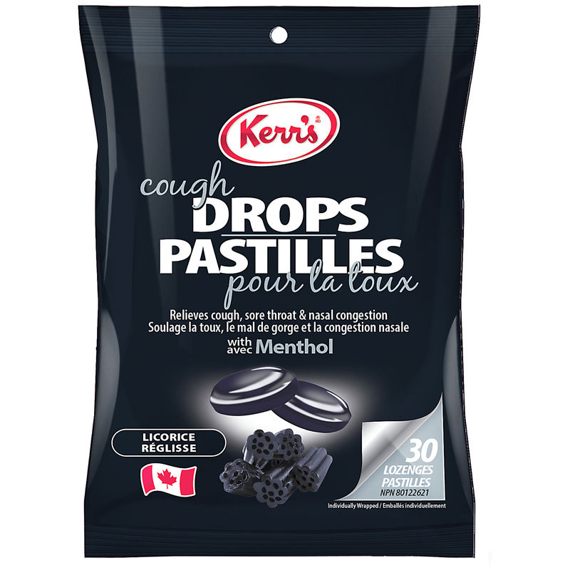 Black Licorice Cough Drops