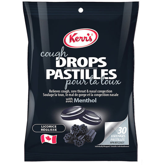 Black Licorice Cough Drops