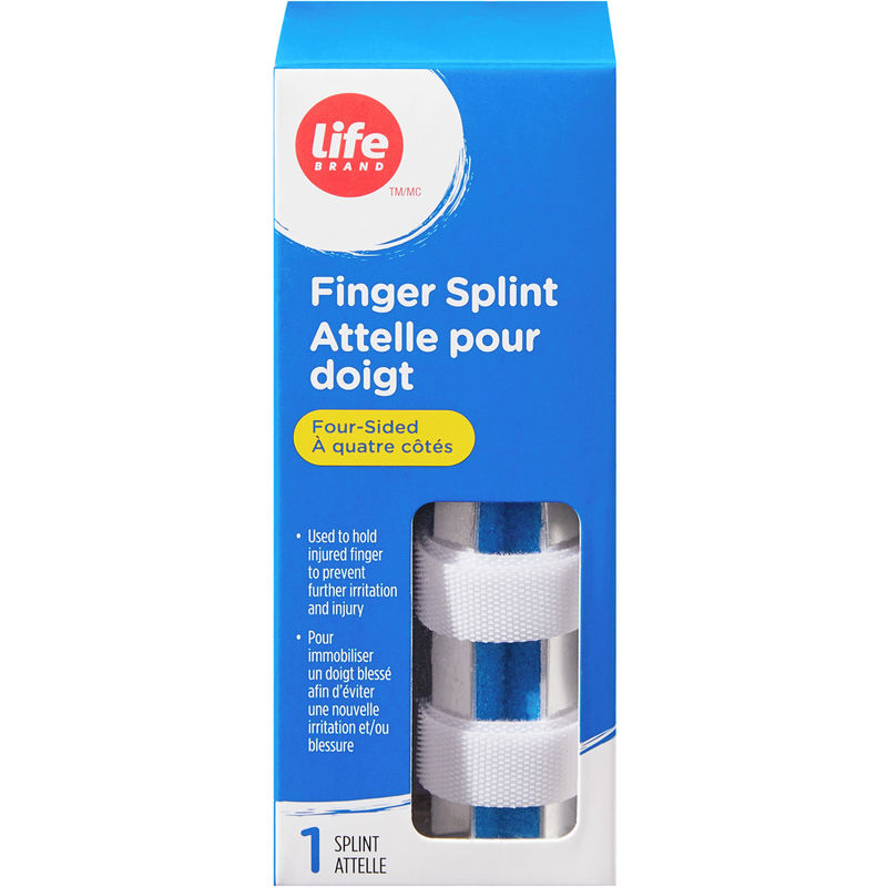 Lb 4 Sided Finger Splint Med