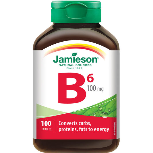 Vitamin B6 100 mg (Pyridoxine)