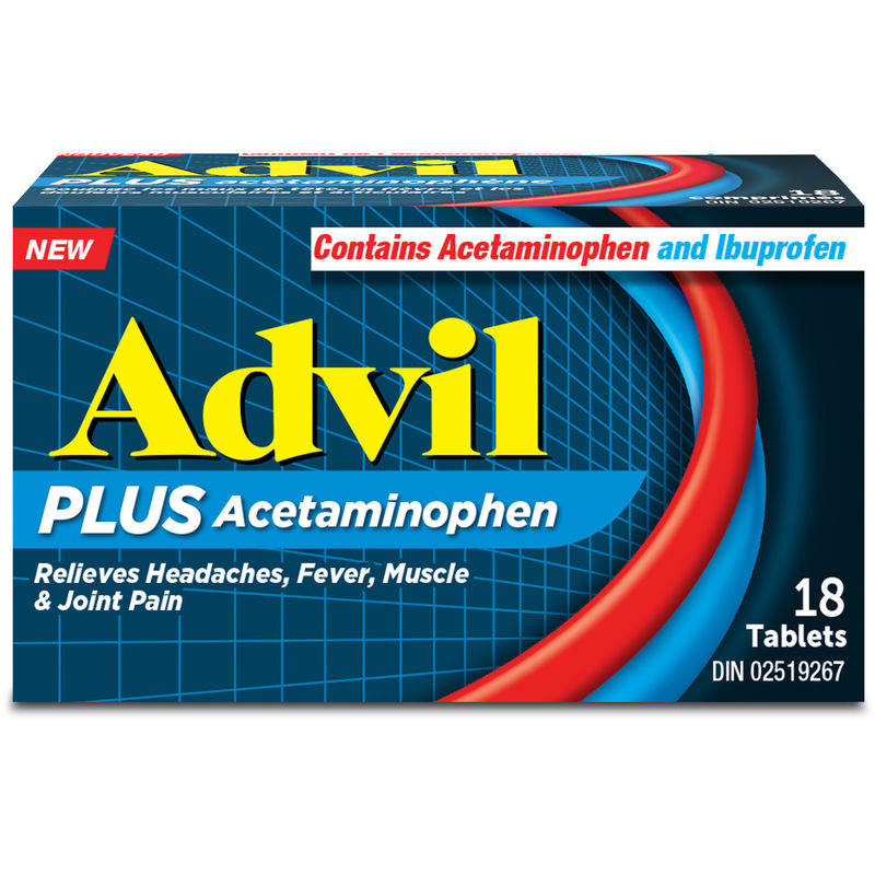 Advil Plus Acetaminophen Tablets