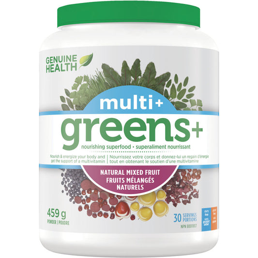 Greens + Multi + Fresh Fruit