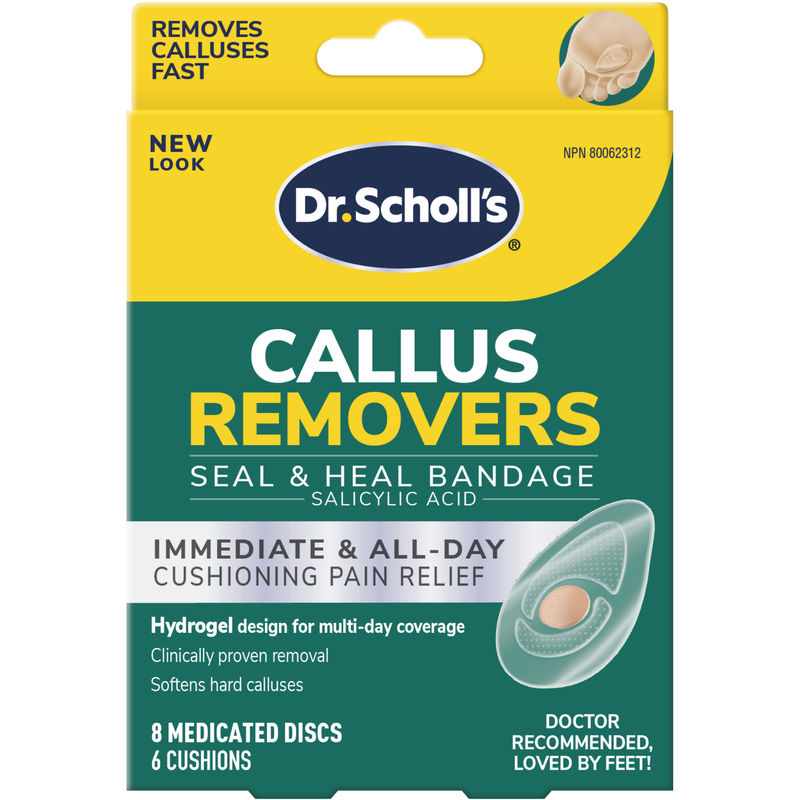 Dr. Scholl’s® Callus Removers with Duragel™ technology