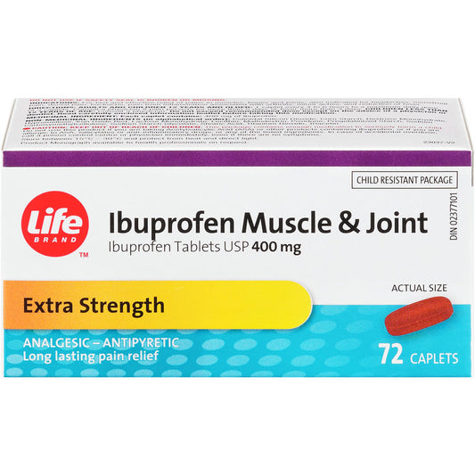 IBUPROFEN MUSCLE AND JOINT Ibuprofen Tablets USP 400 mg