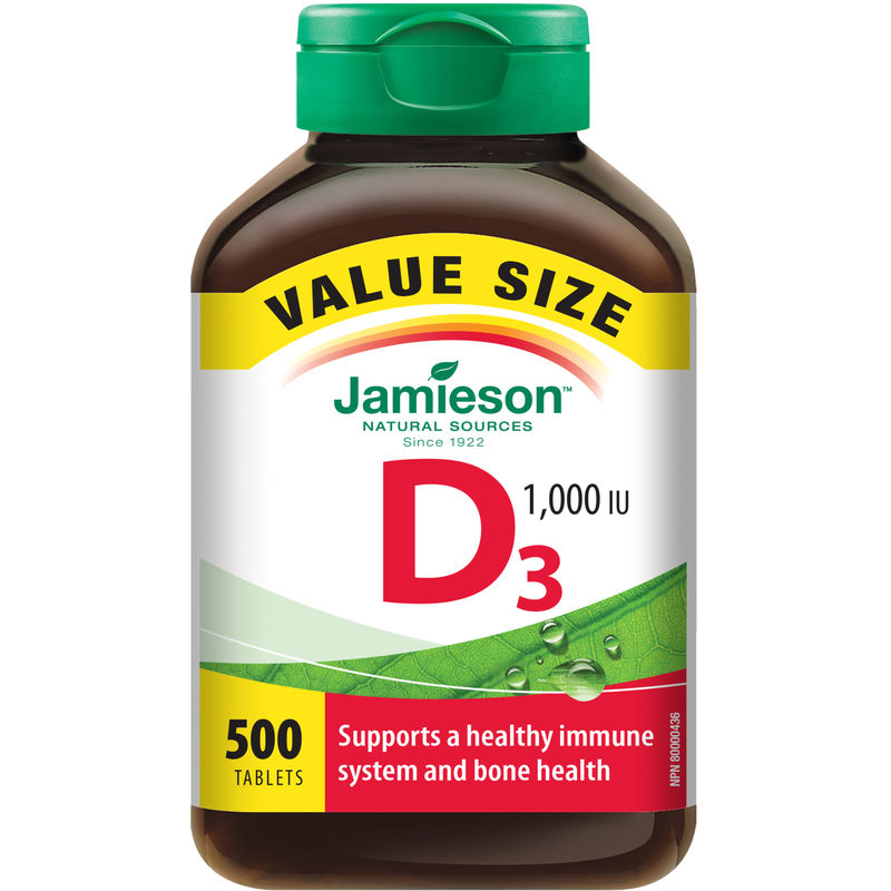 Vitamin D 1,000 IU - Value Pack