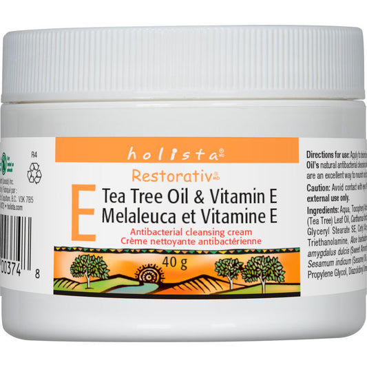 Restorativ® Tea Tree & Vitamin E Moisturizing Cream