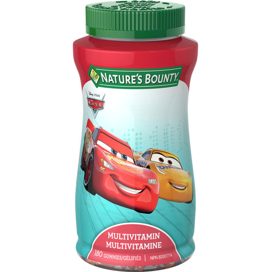 Disney Kids Cars Multivitamin, No Artificial Flavours