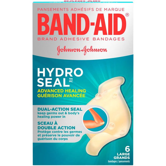 Hydro Seal Hydrocolloid Bandages, Large