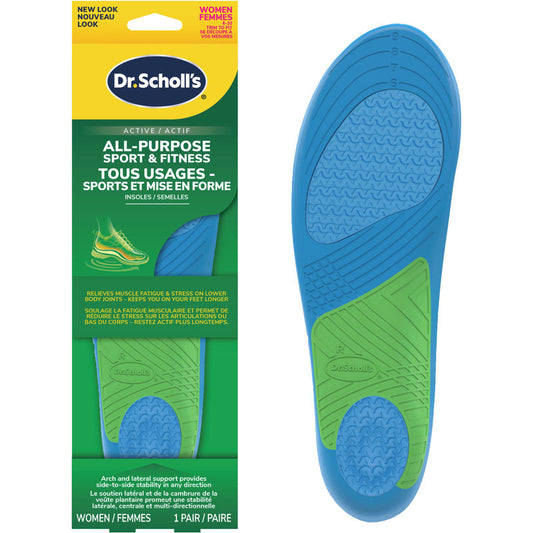 Dr. Scholl’s® Athletic Series Sport Insoles, Women's, Sizes 6-10