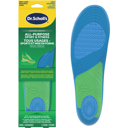 Dr. Scholl’s® Athletic Series Sport Insoles, Men's, Sizes 8-14