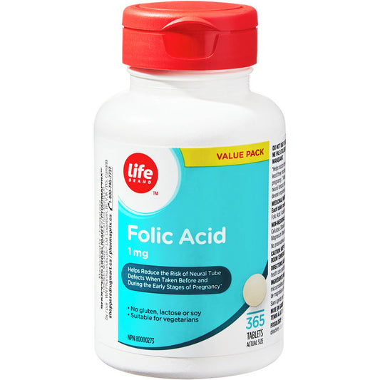 Folic Acid 1 mg