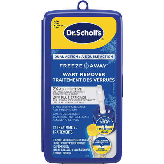 Dr. Scholl’s® Dual Action Freeze Away® Wart Remover