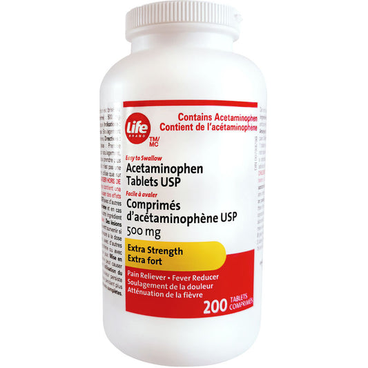 LB Acetaminophen Tab 500 mg USP