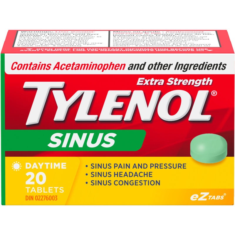 Extra Strength Sinus Relief Day Acetaminophen 500mg