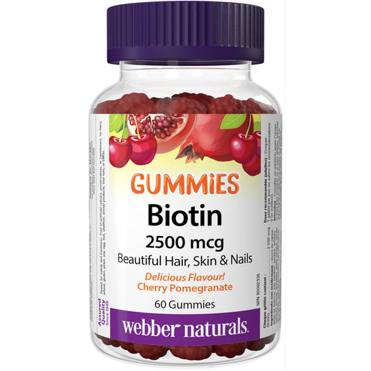 Biotin 2500 mcg Cherry Pomegranate