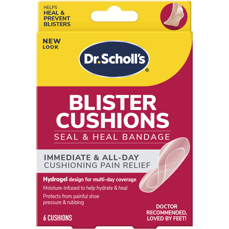 Dr. Scholl’s® Blister Treatment Cushions with Duragel™ technology