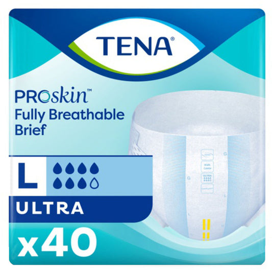 Adult Incontinence Brief, Ultra Absorbency, Large