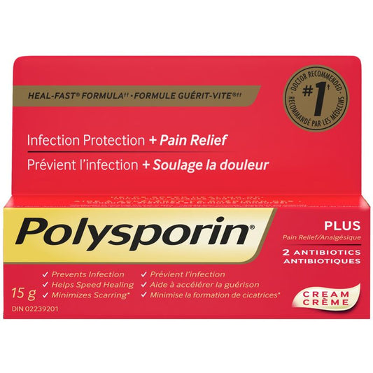 Plus Pain Relief Cream, Antibiotic Cream