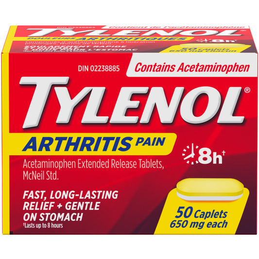 Arthritis Pain Reliever Acetaminophen 650mg