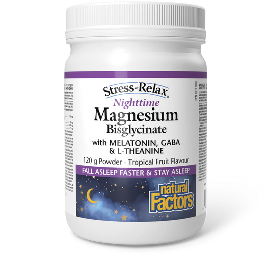 Natural Factors: Nighttime Magnesium Bisglycinate Stress Relax